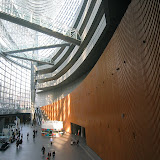 Inside the Tokyo International Forum's Glass Hall