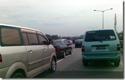 the cause of traffic jam