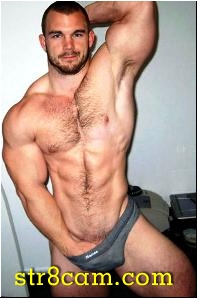 watch this hot str8 dude play! str8cam.com