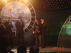 Prashant with the trophy