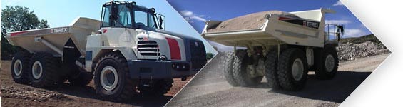 Компактные самосвалы для строительных площадокTerex