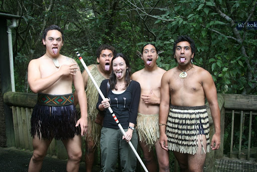 Natty with Mauri Warriors!