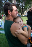 This is my old friend Dale and his daughter. I just loved her eyes in this one.