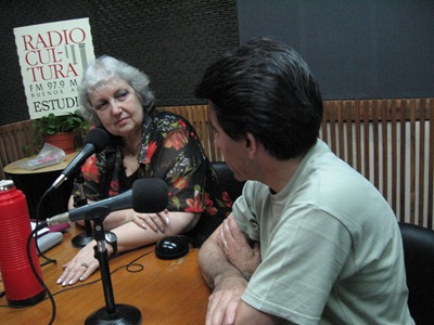 Rita Stein y Oscar Mesías