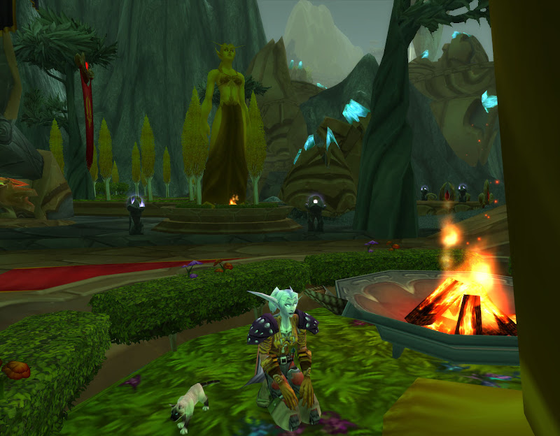 Chirivitas y su Gatito Siames en Shattrath