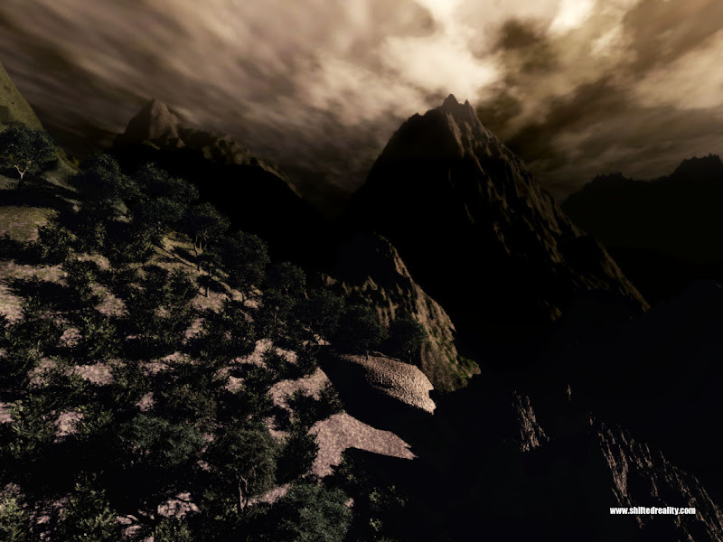 Beautiful wallpaper mountain evening.jpg WallpaperBeautiful - http://henku.info