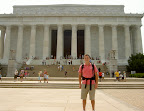 Lincoln Memorial for our 4th anniversary
