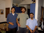 Greg (soon to be dad), Andrew & Jason