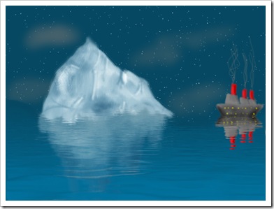 iceberg right ahead