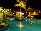 Night view of Siladen Resort, Manado