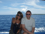Lisa and Roly coming home from Siladen.