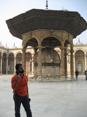 En la mezquita de Mohammed Ali