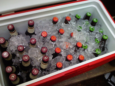 Cooler of Beer