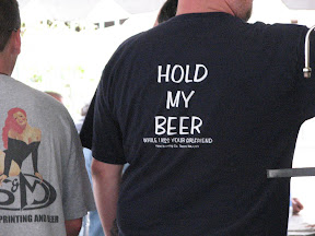 A good beer-related T-shirt is mandatory for any festival