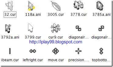 free mouse cursor,change mouse cursor,動態滑鼠游標,cute-white