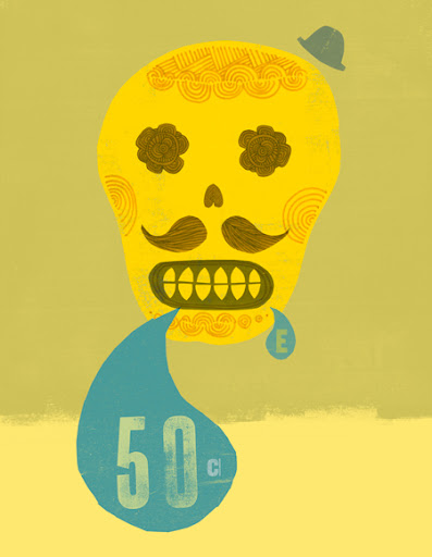 day of the dead mexican skull. mexican-skull-postcard.jpg