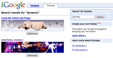 igoogle-themes-search