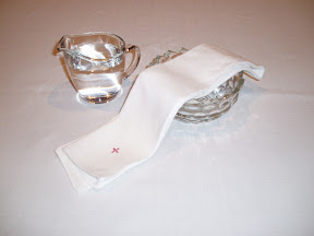 Water, lavabo, and finger towel