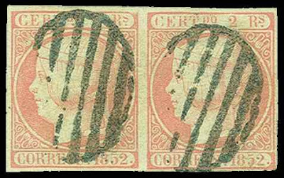 Deux timbres rares d'Espagne