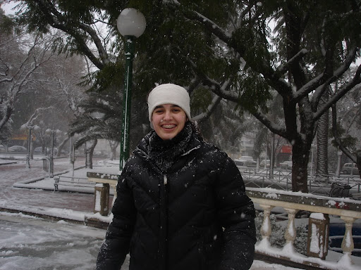 San Luis bajo la nieve