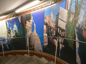 Mural, Abbesses Metro
