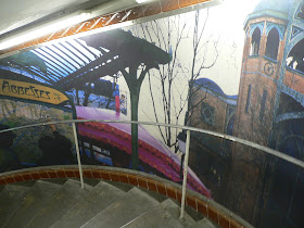 Mural, Abbesses Metro