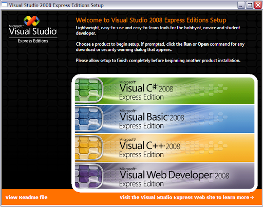 Visual Studio 2008 Express Edition