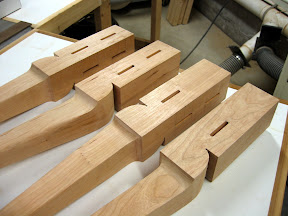 Completed Leg Mortises