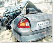 car smash