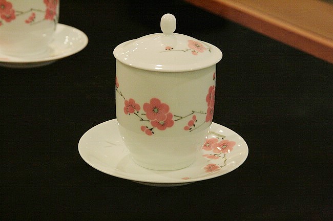 梅花茶杯