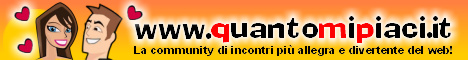 Quantomipiaci - Community di incontri gratis
