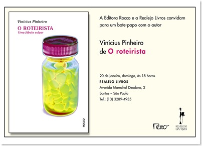 Convite O Roteirista Santos