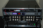 Egnater M4 rack (main rig)... Sennheiser wireless, Axess Electronics BS2 buffer, Digitech GSP1101 effects, Egnater M4 preamp, VHT 2/50/2 power amp