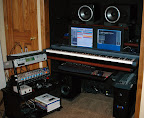 Reconfigured studio desk (Apr 2007)