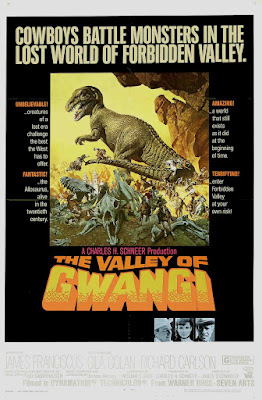 The Valley of Gwangi (1969, USA) movie poster