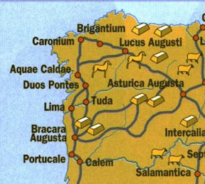 Vias romanas de Gallaecia