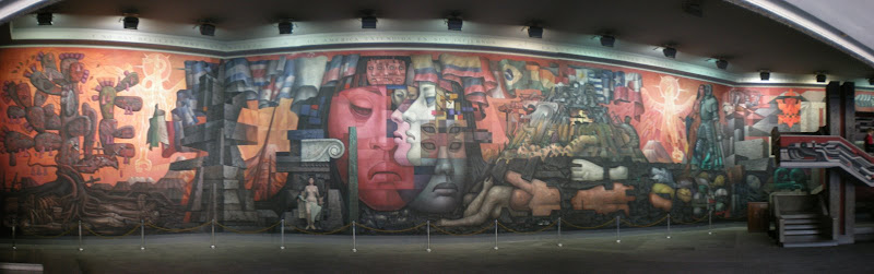 Mural Presencia de America Latina, University of Concepción