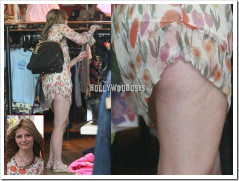 A Mischa Barton la celulitis no la perdona, pero la justicia parece que si