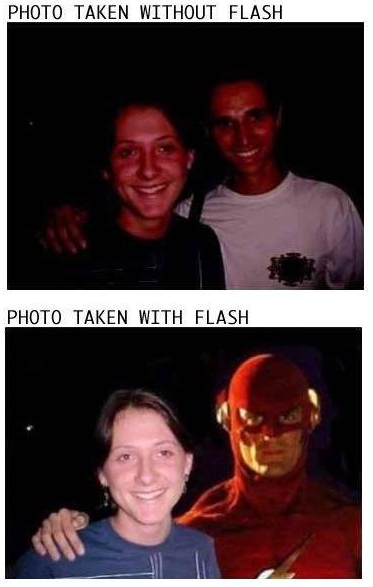 picture with flash hilarious pics