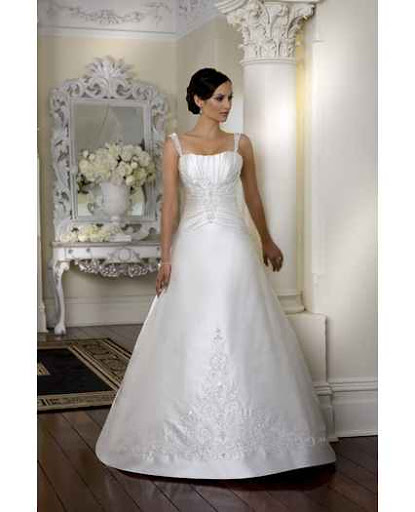 Natalie - Formal Wedding Gown A Line Skirt
