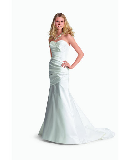 Meg ~ Strapless Wedding Gown, Bridal Dress