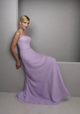 Strapless Bridesmaid Dress Gown