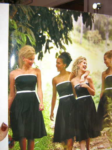 black_bridesmaid_dresses_for_sunset_beach_wedding