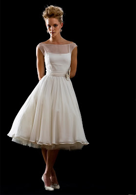 Tea Length Wedding Gown Knockout