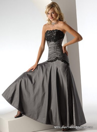 Black Prom Wedding Dresses