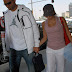 Eva Longoria and her husband Tony Parker leave LAX airport on Friday