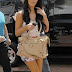 Kim Kardashian Lovely Nude Balenciaga Bag