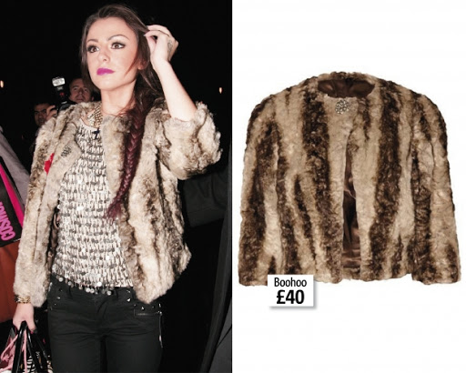 Cher Lloyd’s Boohoo Dina Jacket, £40