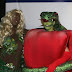 Scarry Snake of Heidi Klum and Seal Costume at Halloween Party