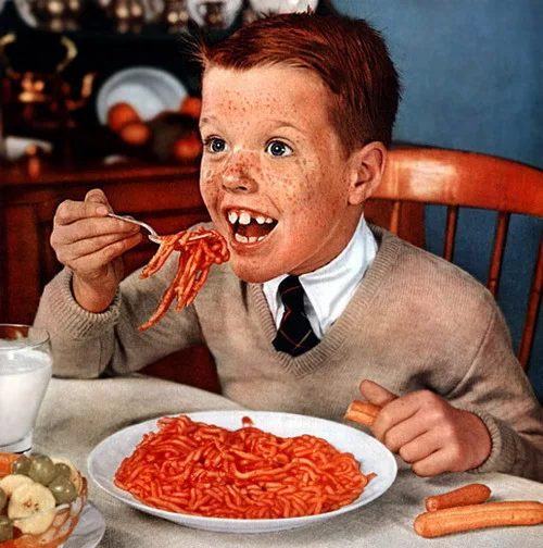 Quite Disturbing Adverts - Spaghetti